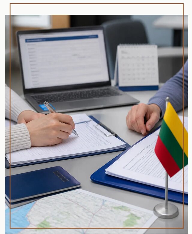 Профессиональное оформление визы в Литву для поездки в Боровичах