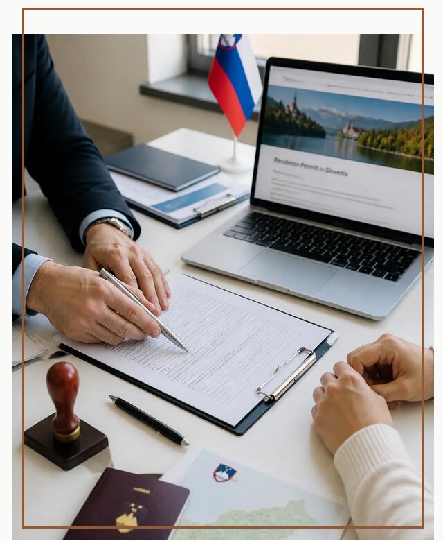 Оформление вида на жительство в Словении под ключ в Боровичах