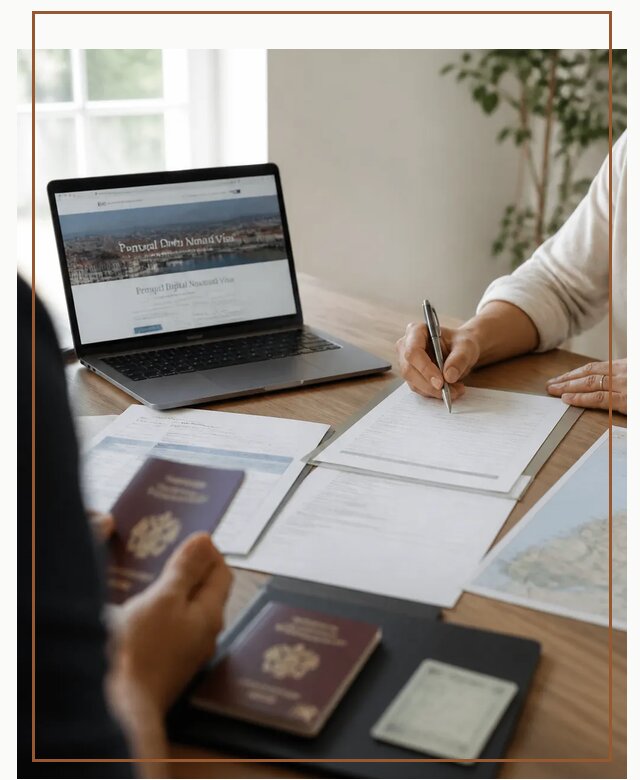 Оформление Digital Nomad и ВНЖ Португалии в Боровичах