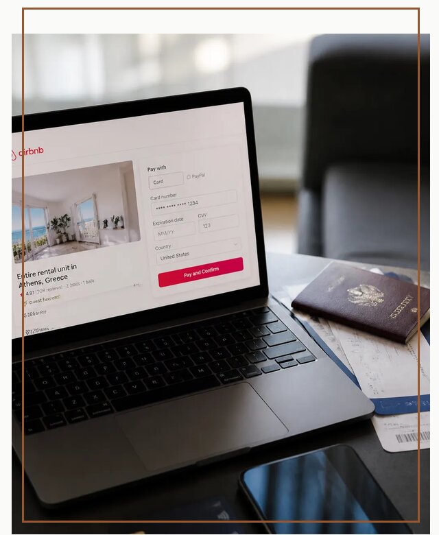 Оплата бронирования Airbnb онлайн для проживания в Боровичах